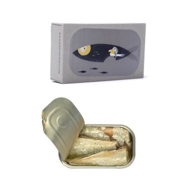 Sardines in olijfolie met citroen